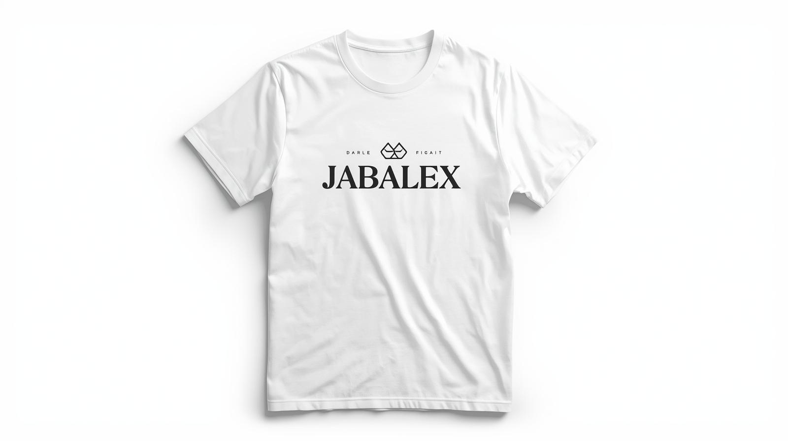 Jabalex 180 GSM Premium Cotton T-Shirt – White